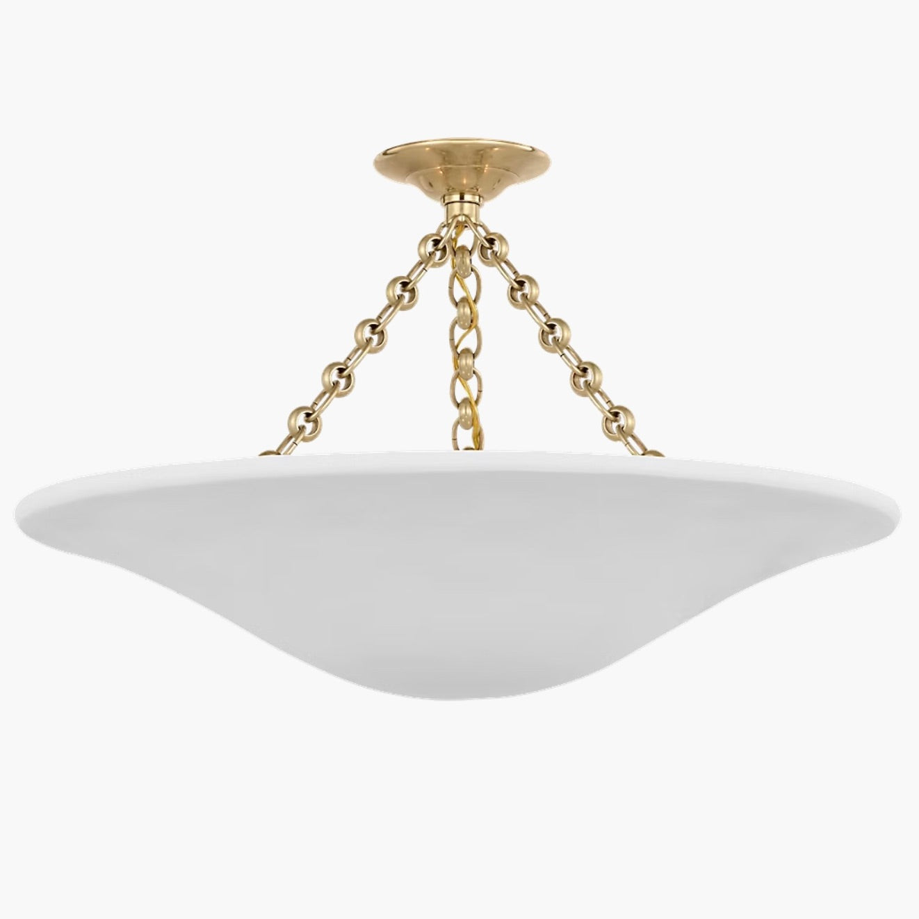 Mollino 24" Semi-Flush Mount