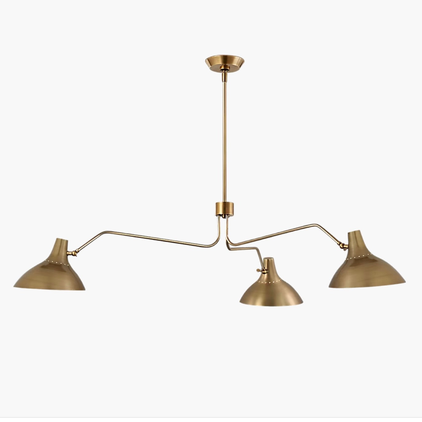 Charlton Large Triple Arm Chandelier (Featured in Store)