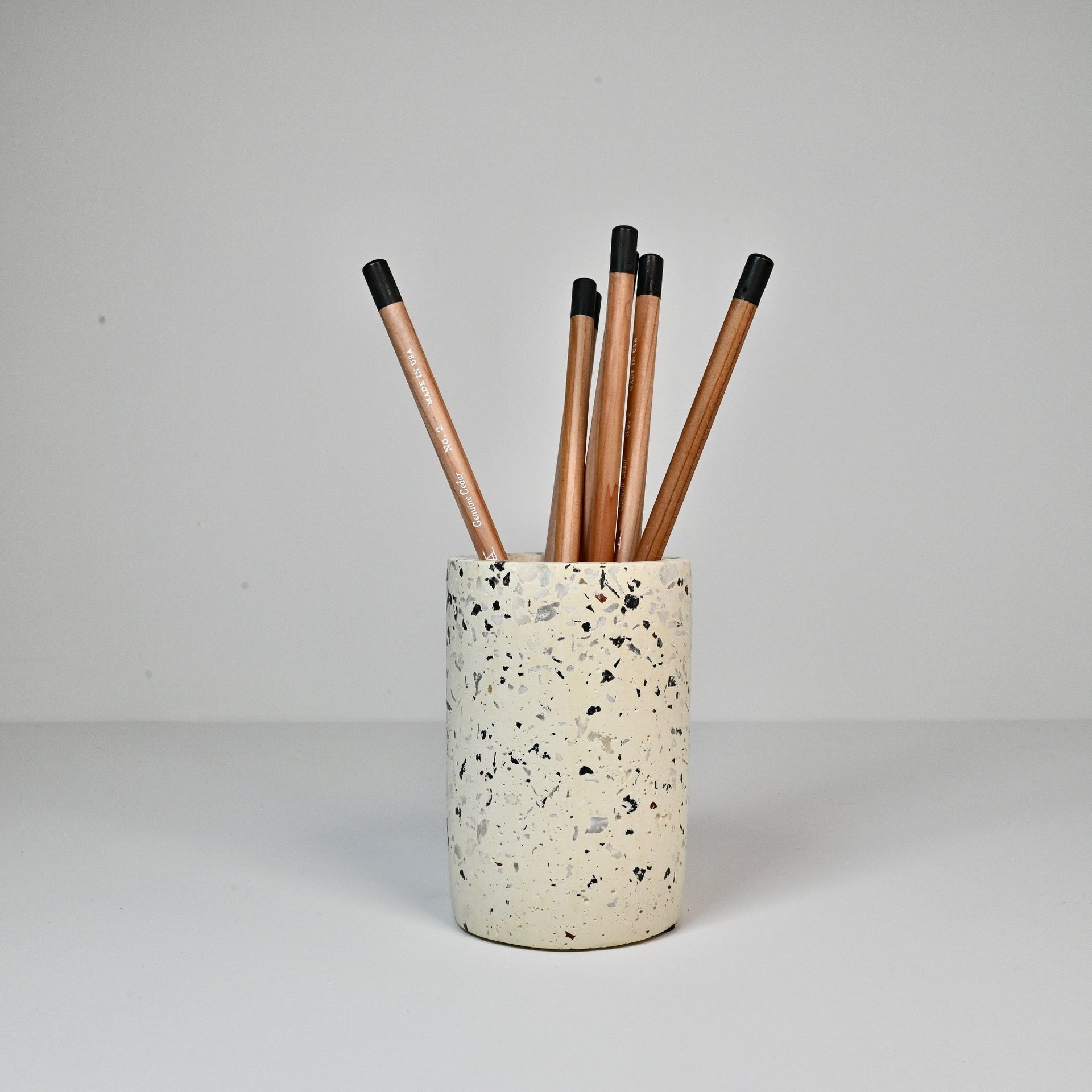 White Terrazo Cup