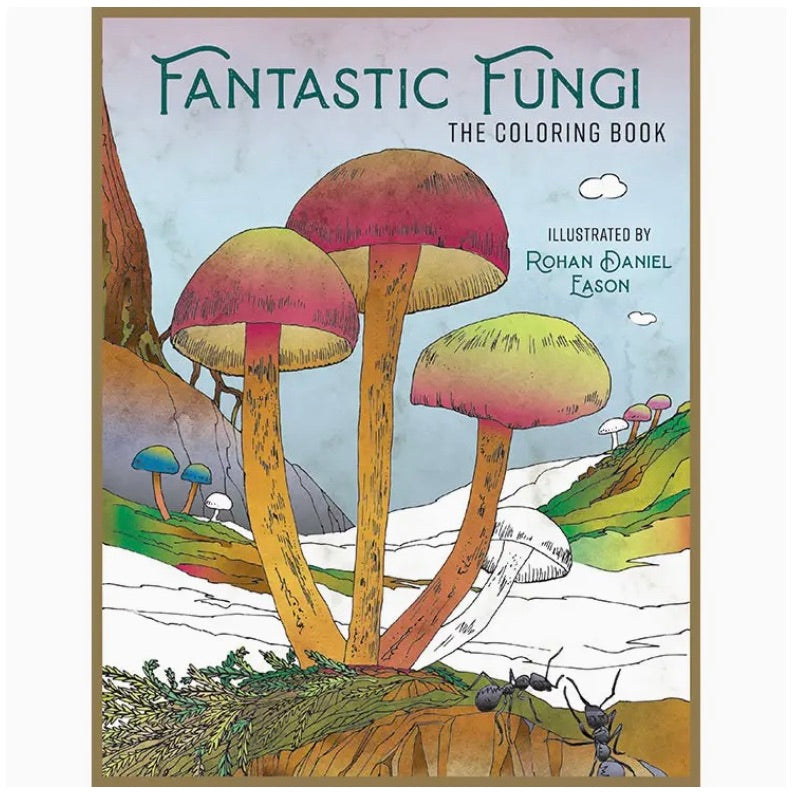 Fantastic Fungi Coloring Book