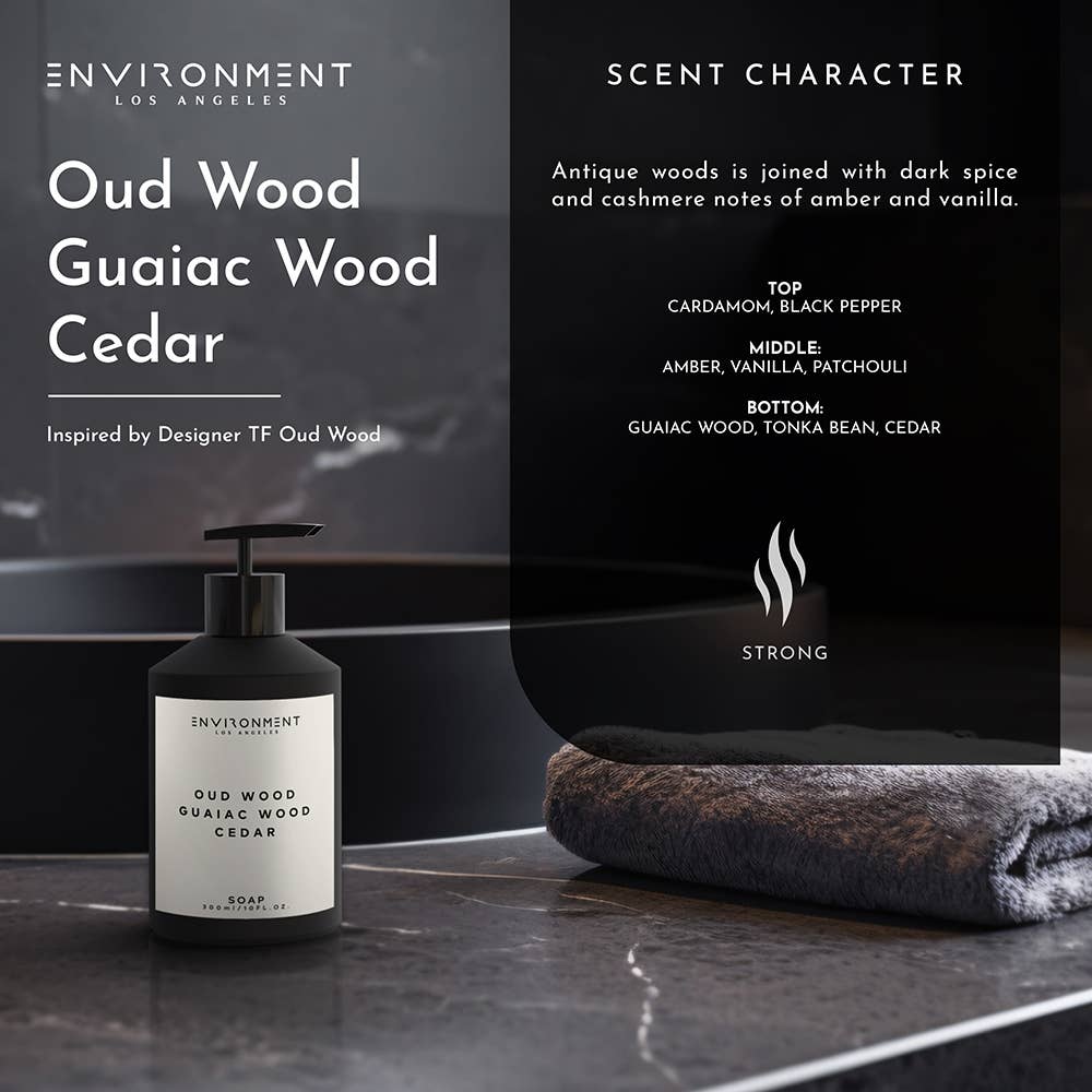 Hand Soap Oud Wood | Guaiac Wood | Ced