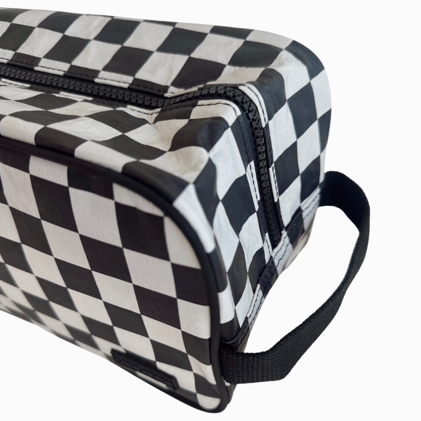 Luxe Checkered Travel Case