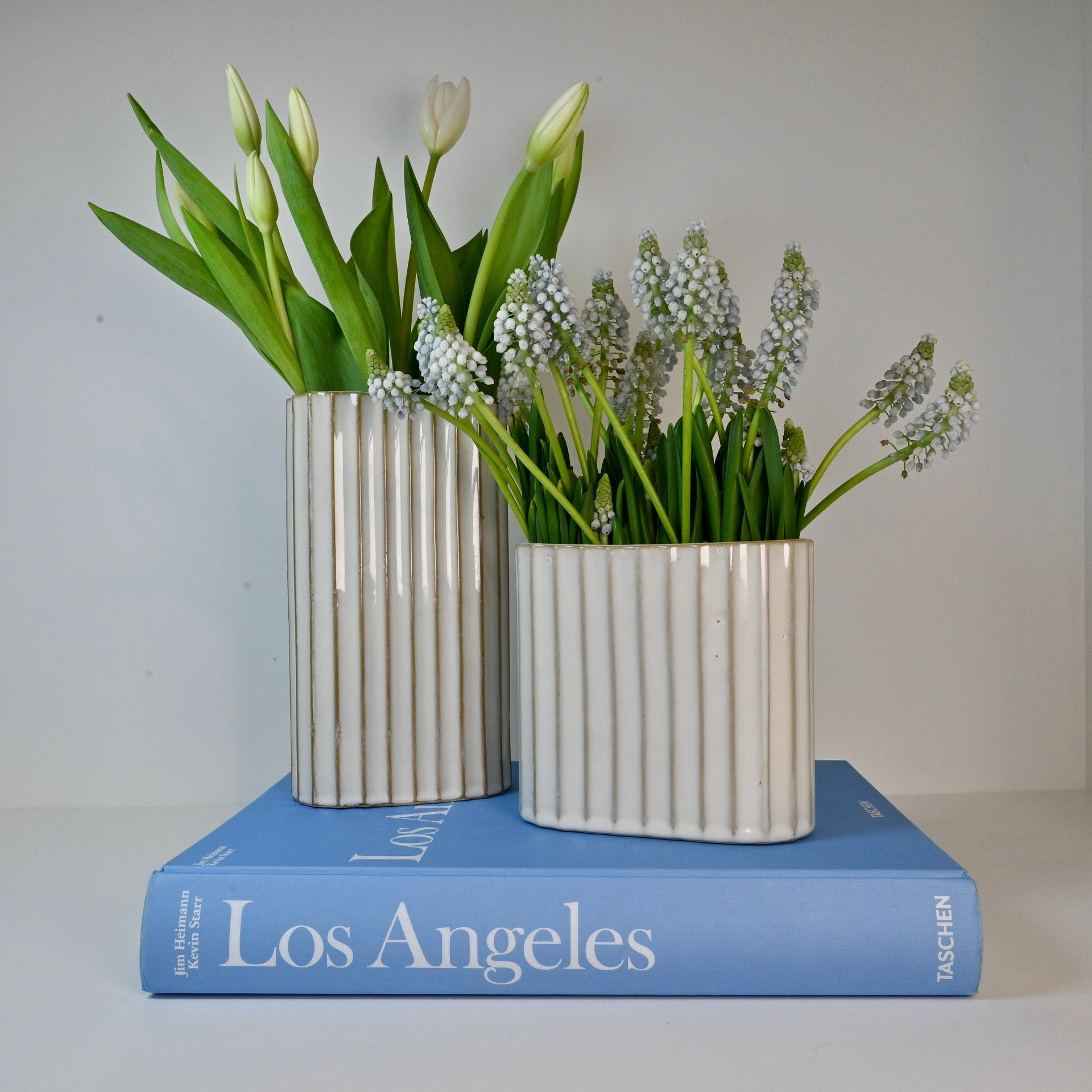 Ribbed Vase