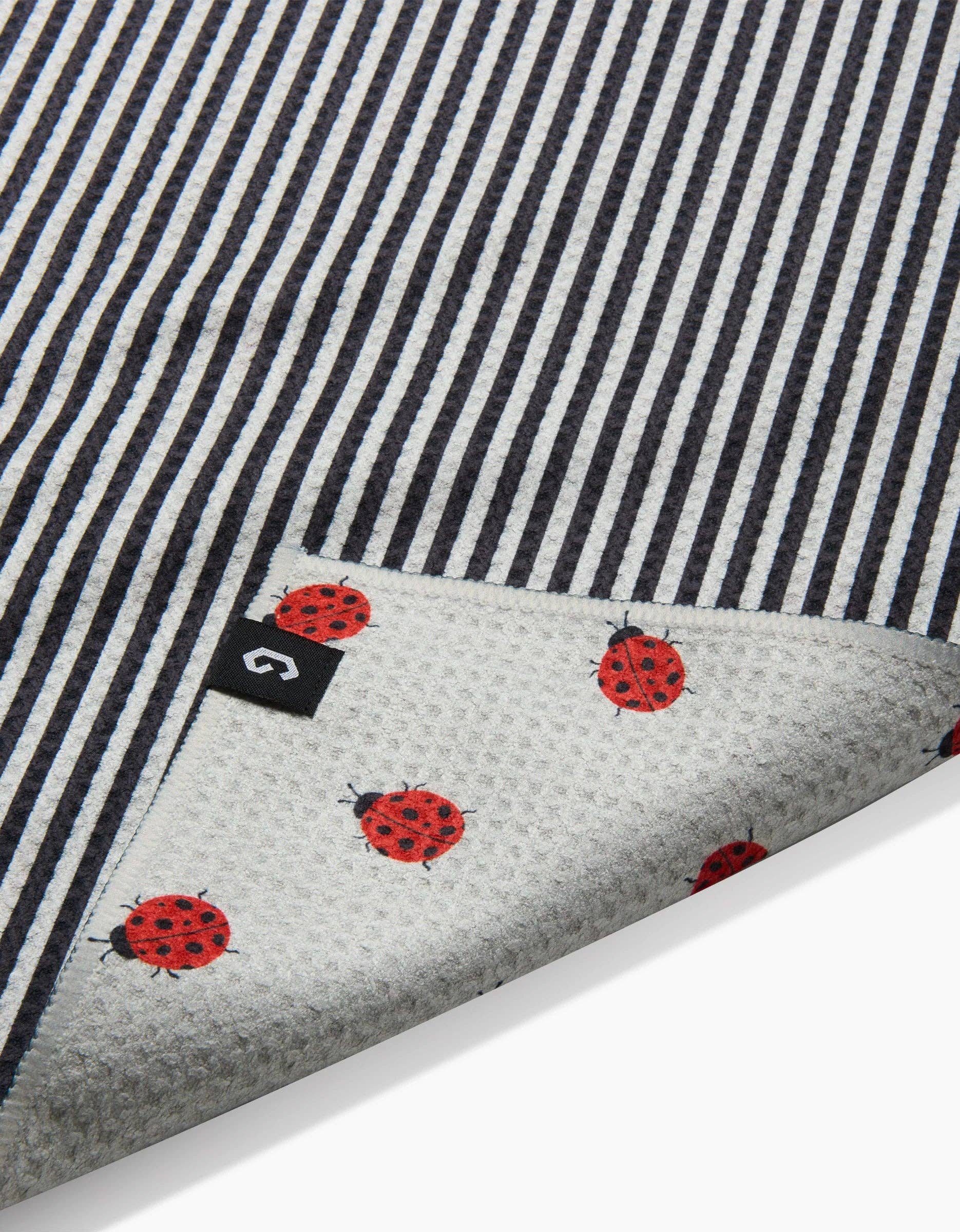 Ladybug Double-Sided Tea Towel