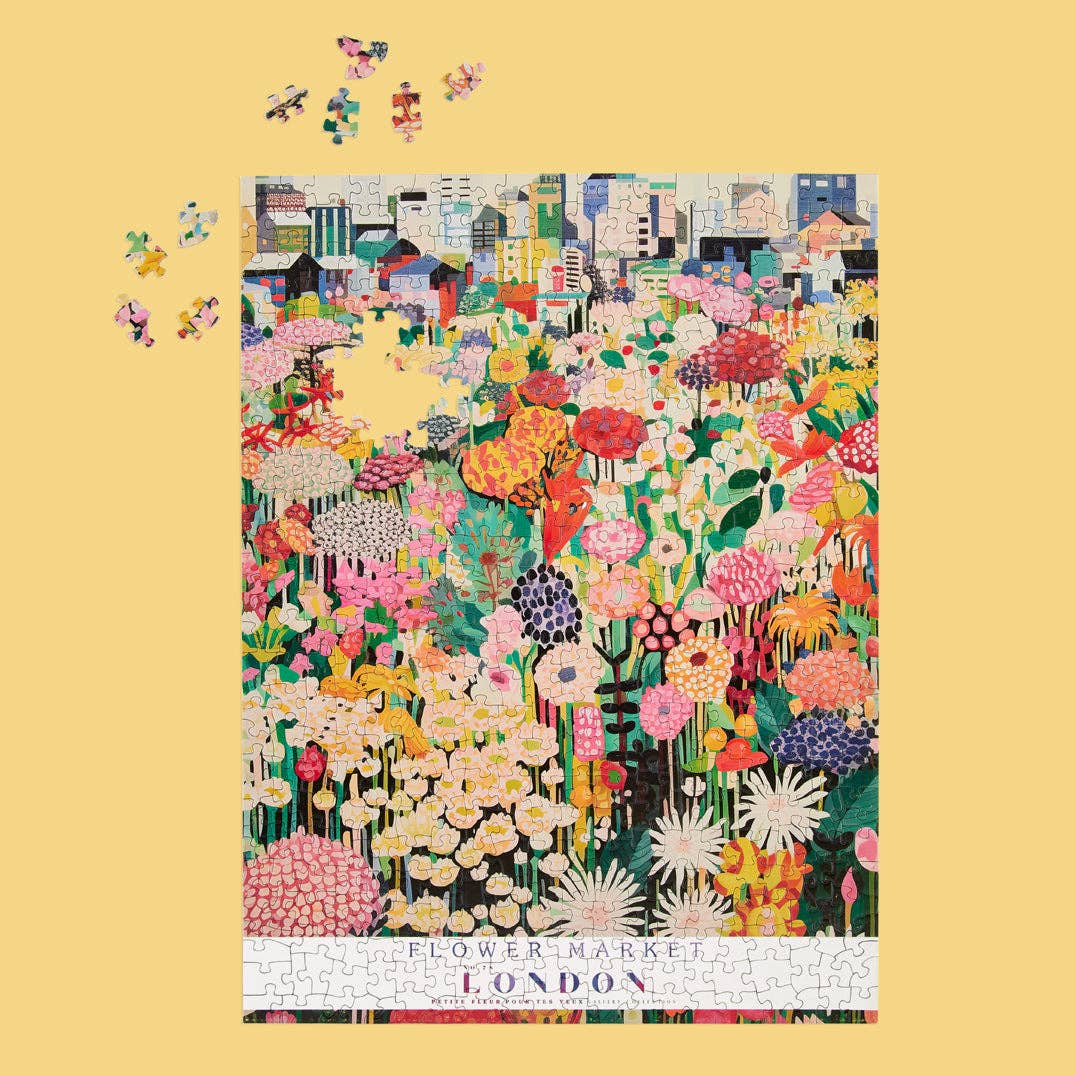London Flower Market 500 Piece Puzzle