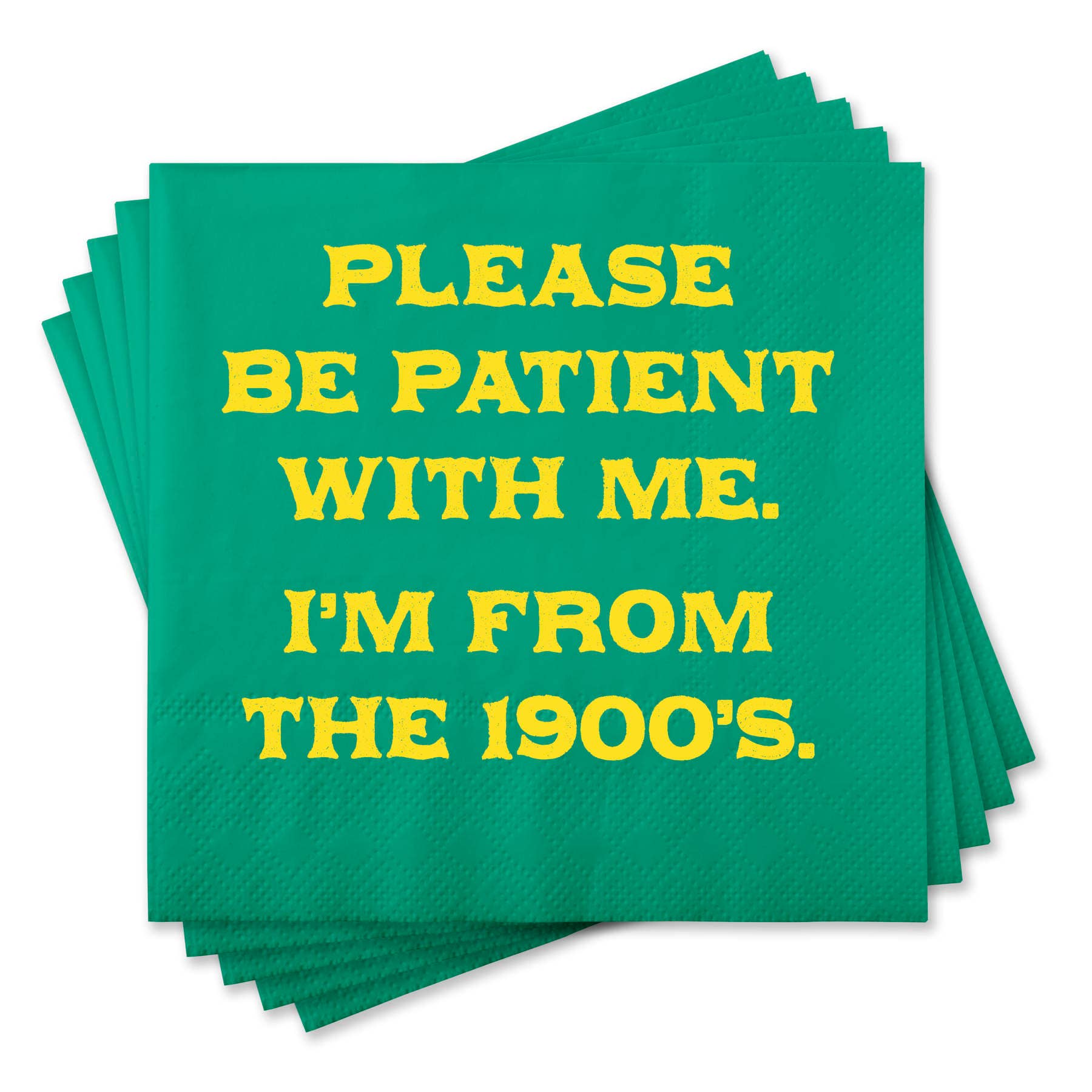 Please Be Patient Cocktail Napkin