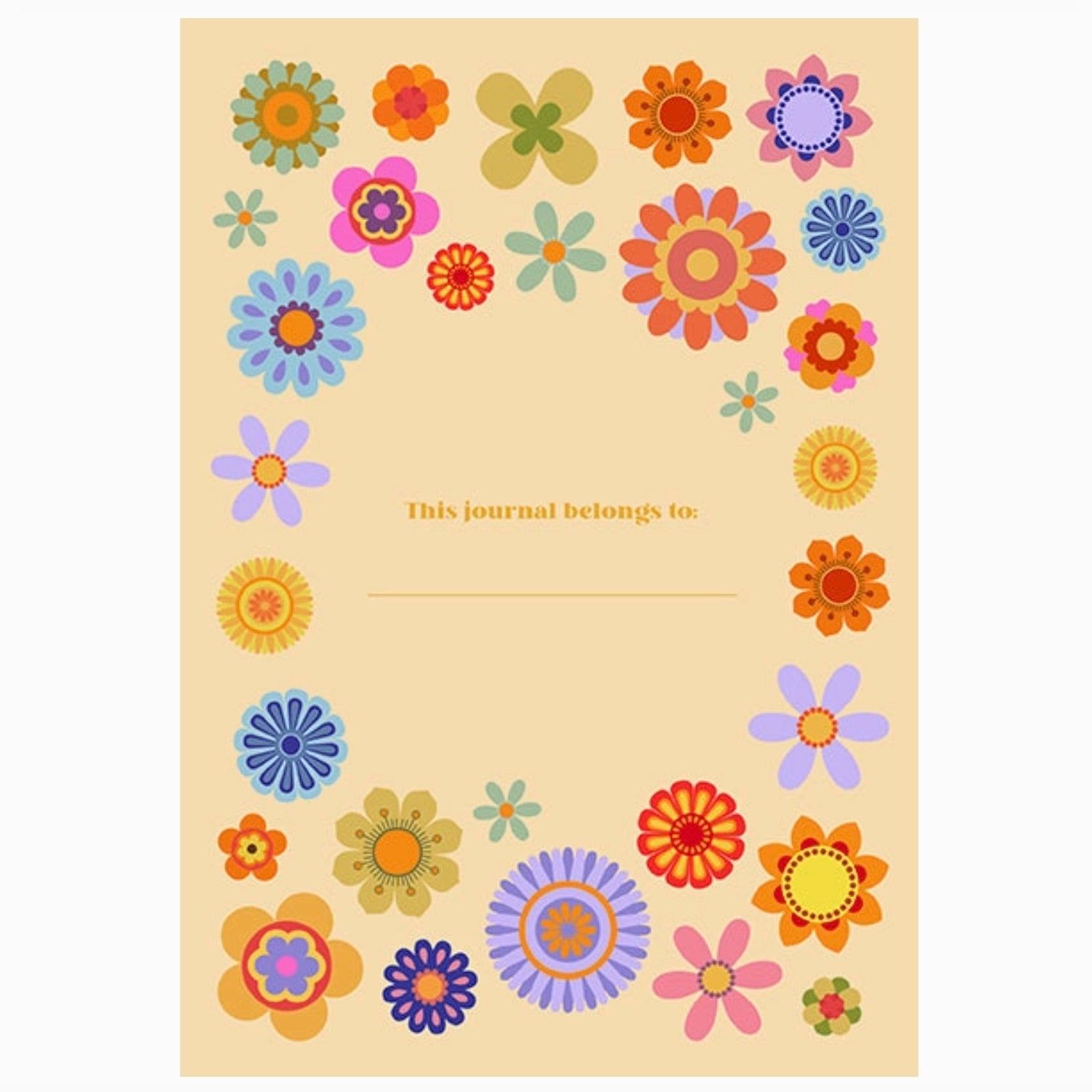 I'm a Delicate F*cking Flower Emroidered Journal