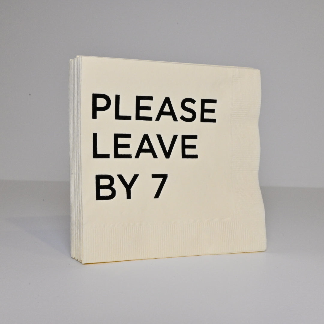 Cocktail Napkin -- BY