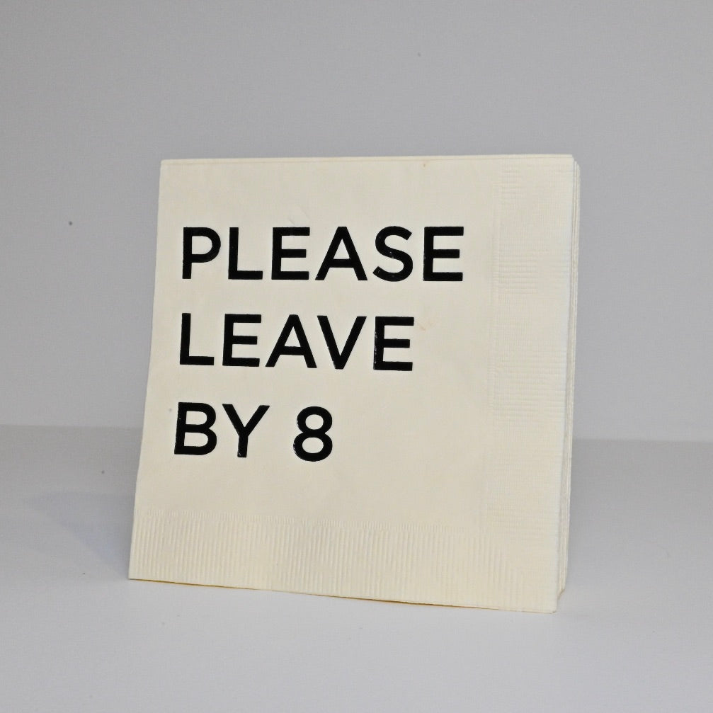 Cocktail Napkin -- BY