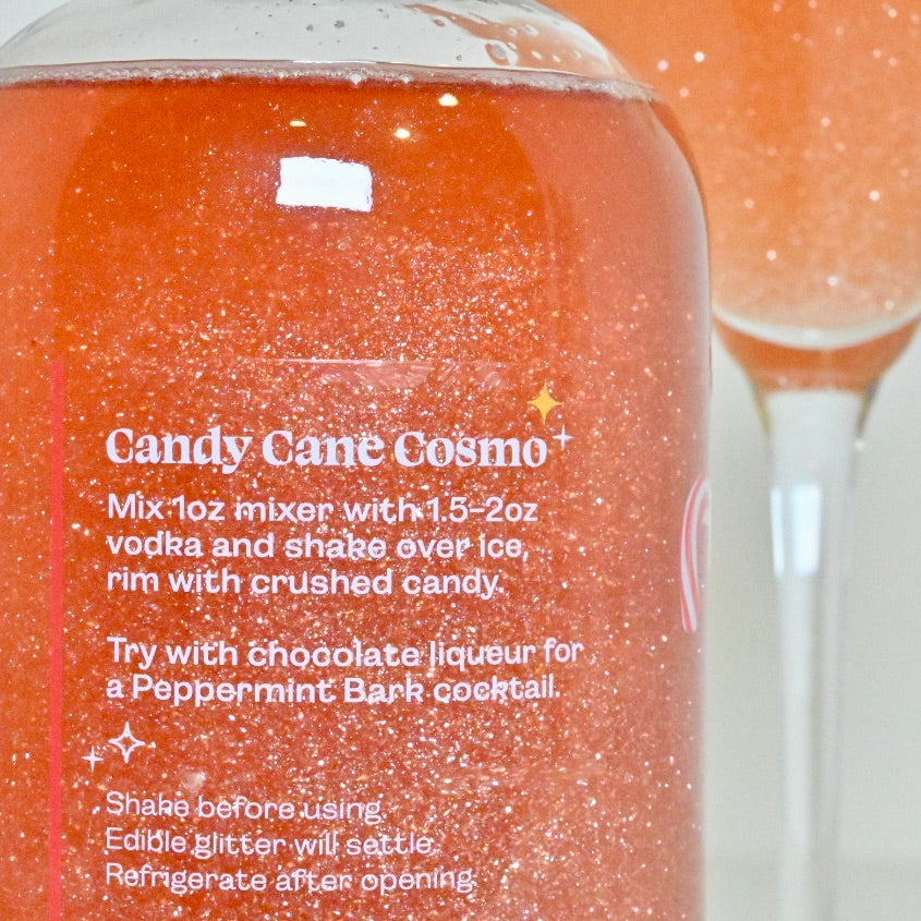 Candy Cane Sparkle Mixer