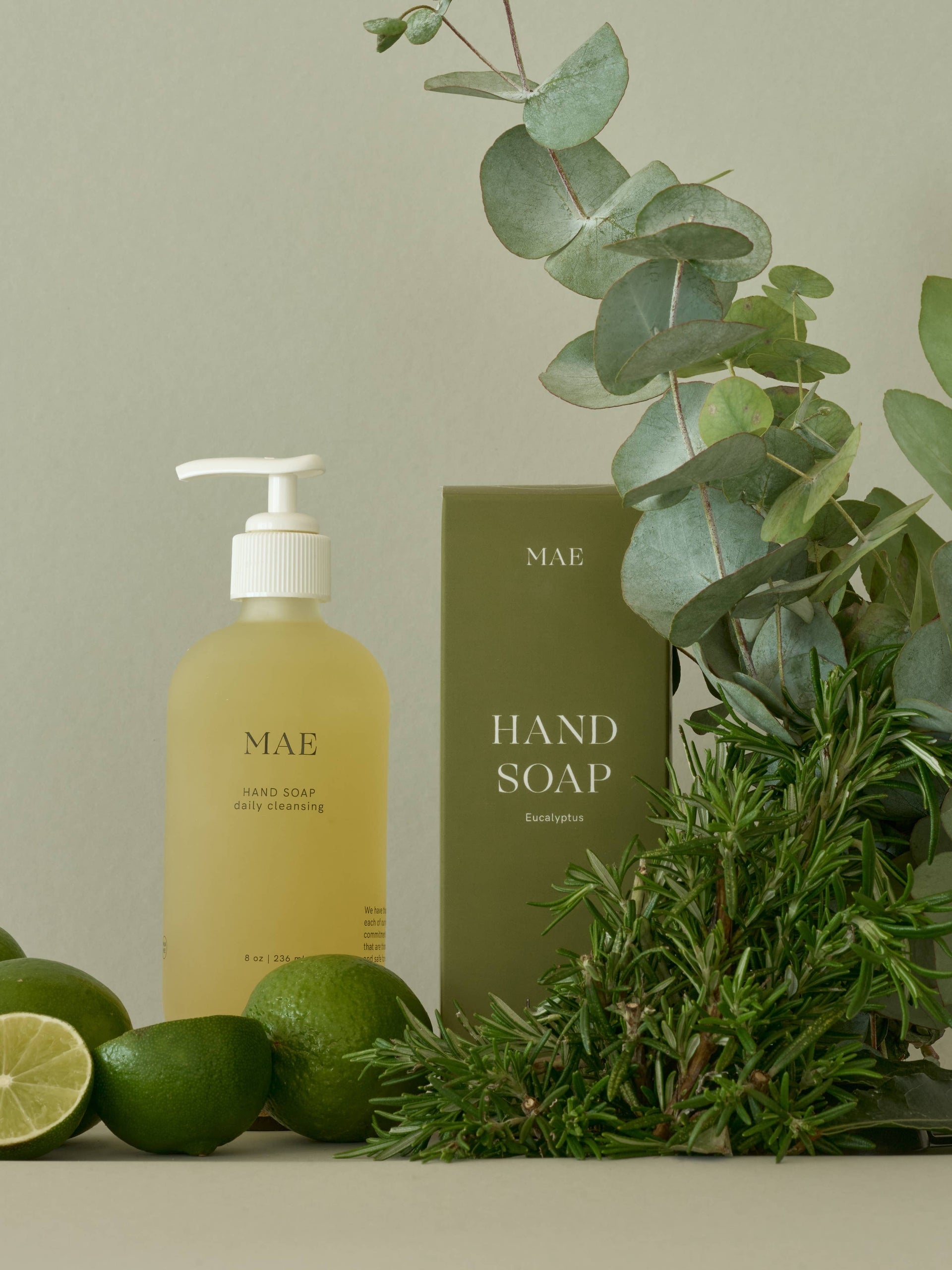 Eucalyptus Clean Hand Soap 8 oz