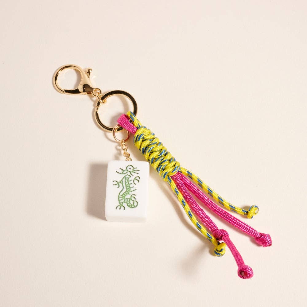 Mahjong Dragon Keychain