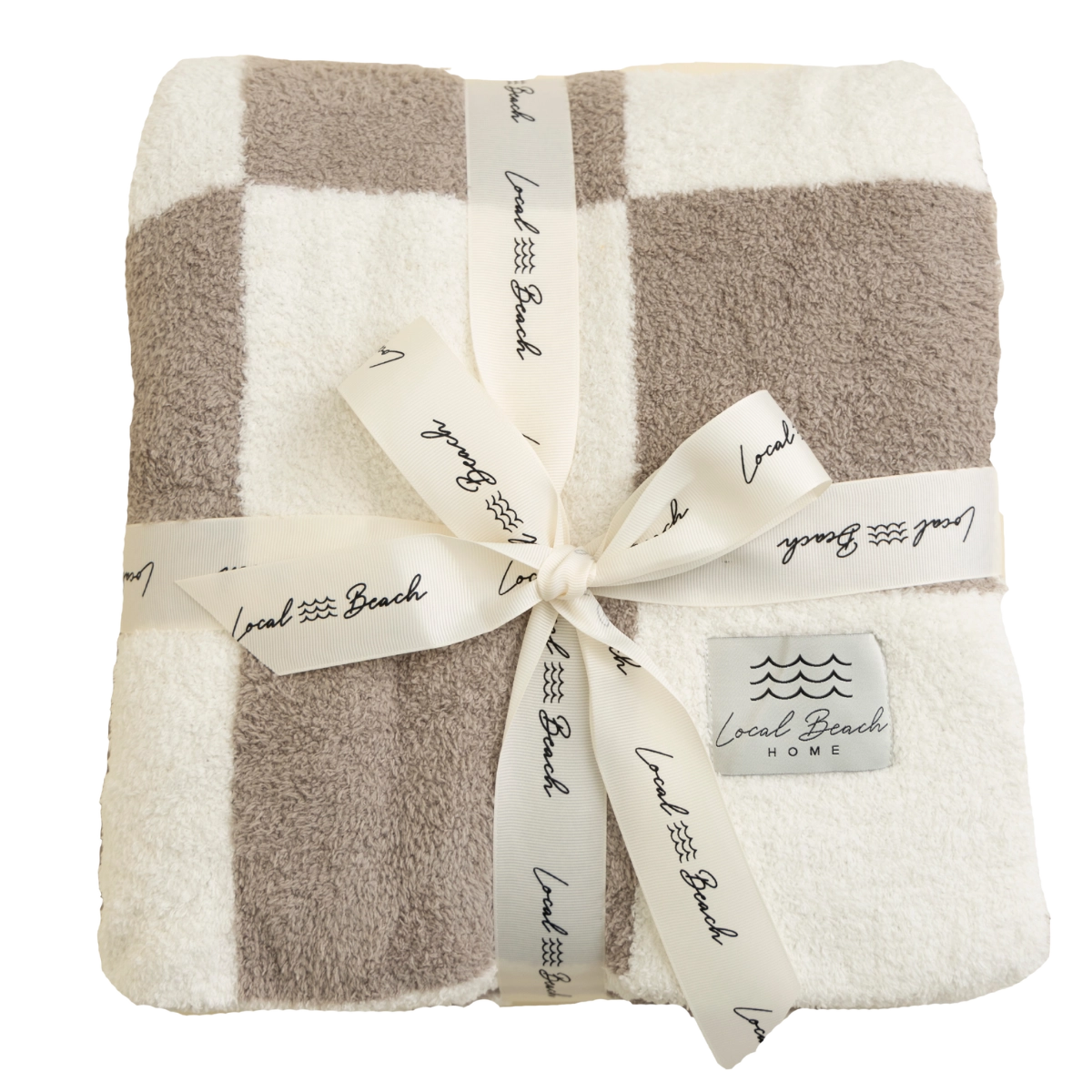 Luxe Checkered Baby Blanket