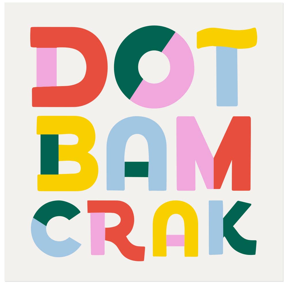 Dot Bam Crack Napkin