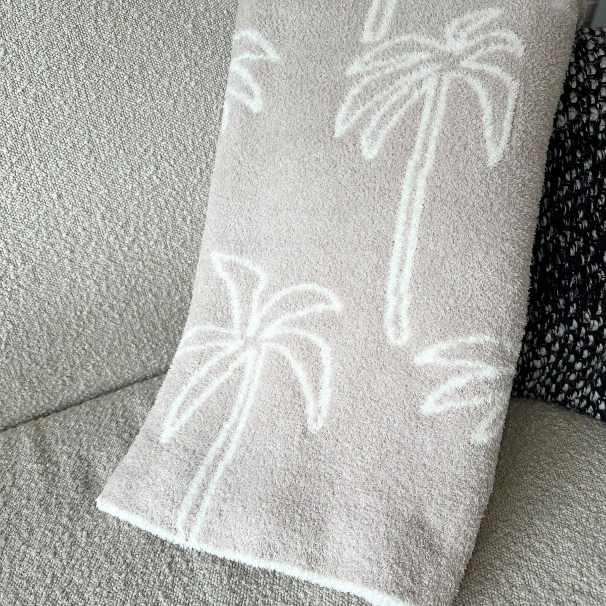 Palm Tree Luxe Home Blanket