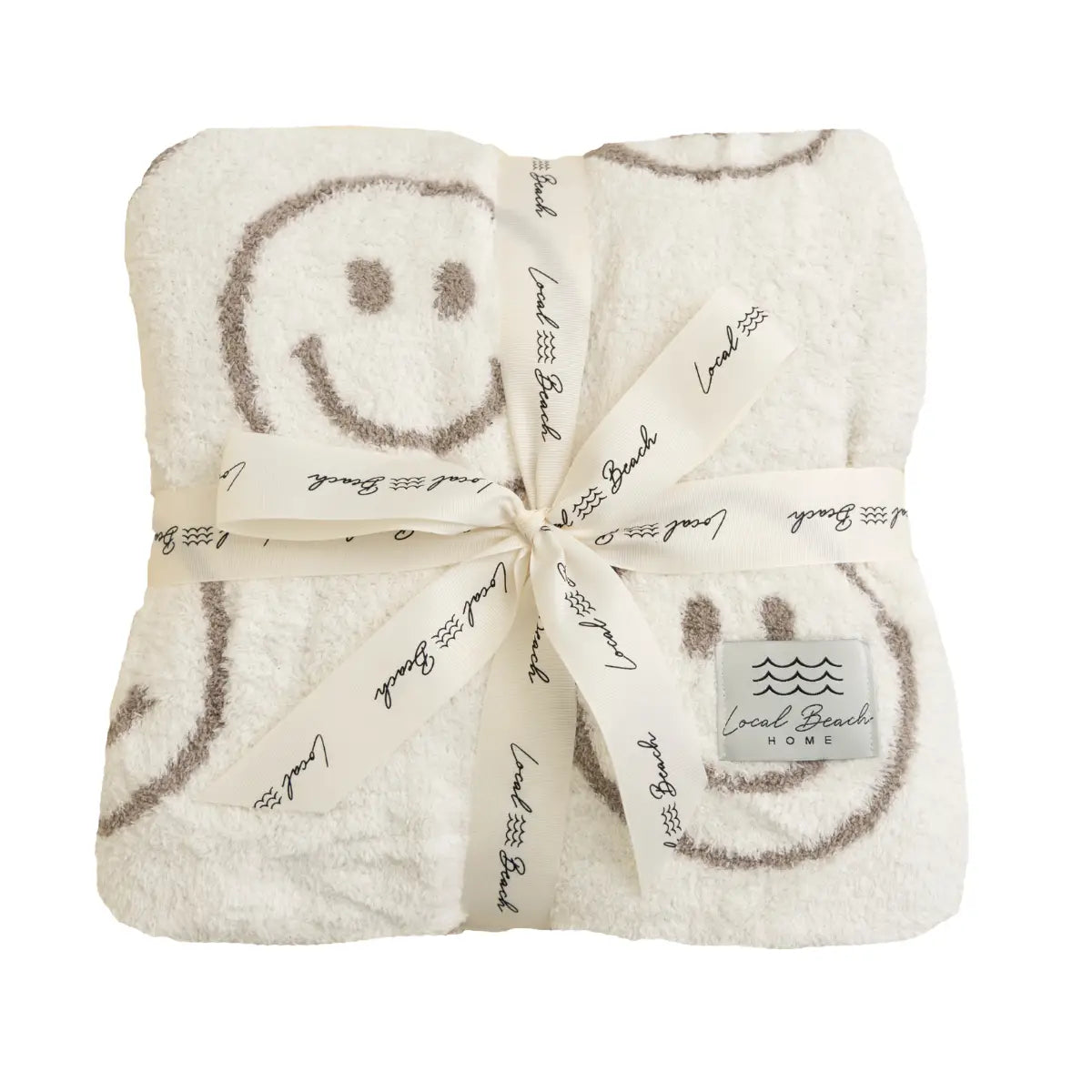 Luxe Smiley Face Baby Blanket